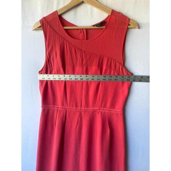DKNY Coral Fitted Knee Length Dress- Size 8 - Picture 4 of 6